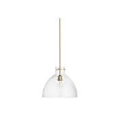 Quorum International Raymond 14" Wide Pendant Aged Brass