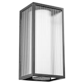Quorum International Maestro 23" Tall LED Outdoor Wall Sconce Noir