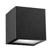 Quorum International Ion 5" Tall LED Outdoor Wall Sconce - 1140 Lumens Noir