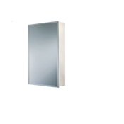 Rangaire Horizon 16" x 22" Surface Mount Frameless Surface-Mount Single Door Medicine Cabinet White