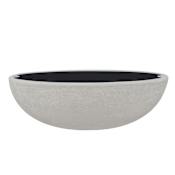 Real Flame Riverside Large Oval Steel Lid by Real Flame Black
