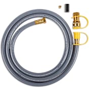 Real Flame Bidwell Natural Gas Conversion Kit For Fire Pit Gray