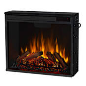 Real Flame VividFlame 4780 BTU 24 Inch Wide Freestanding Electric Firebox Black