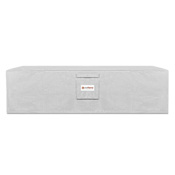 Real Flame Aegean 70 Inch Rectangular Protective Cover Light Gray