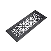 Reggio Registers Scroll 8" x 8" Cast Iron Floor Grille without Mounting Holes Cast Iron