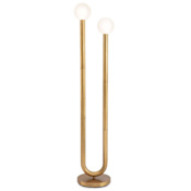 Regina Andrew Happy 2 Light 53" Tall LED Accent Floor Lamp Natural Brass