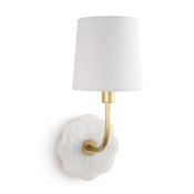 Regina Andrew Camilla 14" Tall Wall Sconce Natural Stone