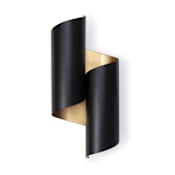 Regina Andrew Folio 2 Light 17" Tall Wall Sconce Black