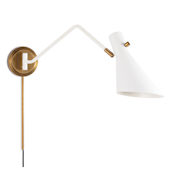 Regina Andrew Spyder 10" Tall Wall Sconce White