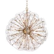 Regina Andrew Poppy 9 Light 24" Wide Globe Chandelier Natural Brass
