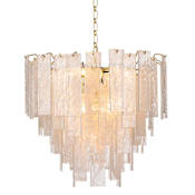 Regina Andrew Glacier 8 Light 21" Wide Chandelier Clear