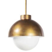 Regina Andrew Montreux 16" Wide Pendant Natural Brass