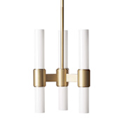 Regina Andrew Classics 6 Light 13" Wide Pendant Natural Brass