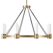Regina Andrew Classics 8 Light 40" Wide Ring Chandelier Natural Brass