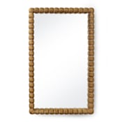 Regina Andrew Perennial 28"W x 44"H Rectangular Flat Wood Framed Accent Mirror Natural