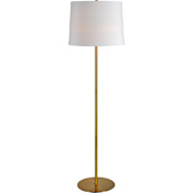 Ren Wil Radison 60" Tall LED Torchiere Floor Lamp Antique Brass