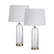Ren Wil Ocala 2 Light 25" Tall LED Buffet Table Lamp Yellow