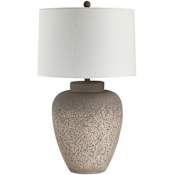 Ren Wil Lattuga 29" Tall Vase Table Lamp Textured Beige