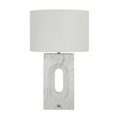Ren Wil Scriba 28" Tall Table Lamp Matte White