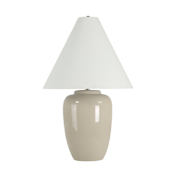 Ren Wil Anne 29" Tall Table Lamp Smoky Taupe / Glazed Ceramic