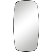 Ren Wil Nicoya 20"W x 40"H Specialty Flat Stainless Steel Framed Accent Mirror Dark Bronze