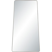 Ren Wil Miley 22"W x 40"H Rectangular Flat Iron Framed and Wall Mount Accent Mirror Champagne