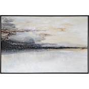 Ren Wil Warran 60" x 40" Framed Abstract Painting Black