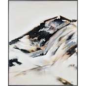 Ren Wil Infusion 50" x 40" Framed Abstract Painting Black