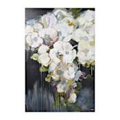 Ren Wil Gables 72" x 48" Frameless Botanical Painting Off White