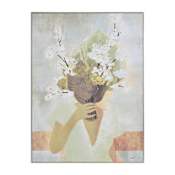 Ren Wil Casoria 48" x 36" Framed Floral Painting Multiple