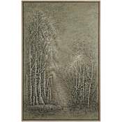 Ren Wil Lipton 60" x 40" Framed Landscapes Painting Green