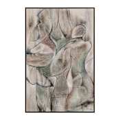 Ren Wil Alloy 40" Wide Canvas Wall Art Green / Brown / Taupe