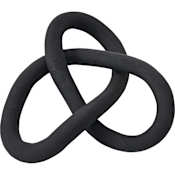 Ren Wil Binna Aluminum Abstract Statue Matte Black