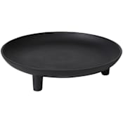 Ren Wil Elisa Aluminum Tabletop Platter Matte Black