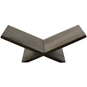Ren Wil Ocra Mango and Wood Book Pedestal Walnut