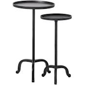 Ren Wil Myra Aluminum Accent Table Set Myra