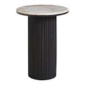 Ren Wil Alessio 18" Diameter Marble Accent Table Natural