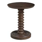 Ren Wil Tonno 18" Wide Mango Wood Side Table Brown