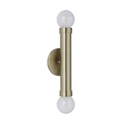 Ren Wil Dasia 2 Light 12" Tall LED Wall Sconce Burnished Brass