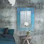 Ren Wil Catarina 23" W x 31" H Rectangular Framed Bathroom Mirror Mosaic