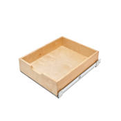 Rev-A-Shelf Wood Standard 18"W Pull Roll Out Base Cabinet Drawer Box With BLUM Soft-Close Slides Maple