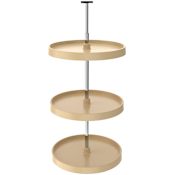 Rev-A-Shelf Value Line 3 Tier 20" Full Circle Lazy Susan for 39-42" Corner Wall Cabinets Almond