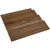 Rev-A-Shelf Wood Classics 16" Walnut Trim to Fit Spice Drawer Organizer Insert Walnut