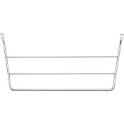 Rev-A-Shelf Sink Classics 12-3/4"W Under Sink Cabinet Door Mount Kitchen Towel Rack Bar Organizer Chrome