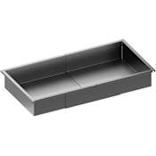 Rev-A-Shelf Edge 42-5/16" Wide Shallow Drawer for 16" Depth Edge Modular Closet Systems Manganese