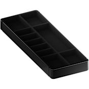 Rev-A-Shelf Edge 16-1/4" Deep 10-Compartment Jewelry Organizer for 20" Depth Edge Modular Closet Systems Manganese
