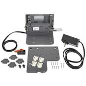 Rev-A-Shelf LEGRABOX 11-3/4" Servo Drive Kit for Automatic Open Pull Out Trash Cans with Blum Silent Action Close Gray