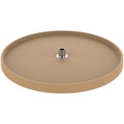 Rev-A-Shelf Classic 1 Shelf 32" Full Circle Lazy Susan with Hub for Pole for Corner Base Cabinets - Shelf Only Almond
