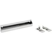 Rev-A-Shelf Sink Classics 16"W Stainless Steel Slim Tip Out Sink Sponge Tray with Hinges for Sink Base Cabinets Stainless Steel