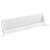 Rev-A-Shelf Sink Classics 15-1/2" White Plastic Tip-Out Tray with Stop - Hinges Sold Separately White